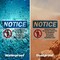 Signmission Detention Pond No Access Permitted OSHA Notice Sign, Plastic, 10in W x 7in L, 2PK OS-2PACK-NS-P-710-L-10979 - alternate 6